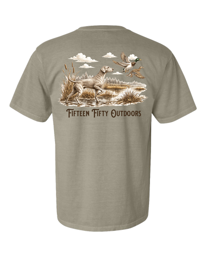 Weimaraner Heritage Pocket Tee
