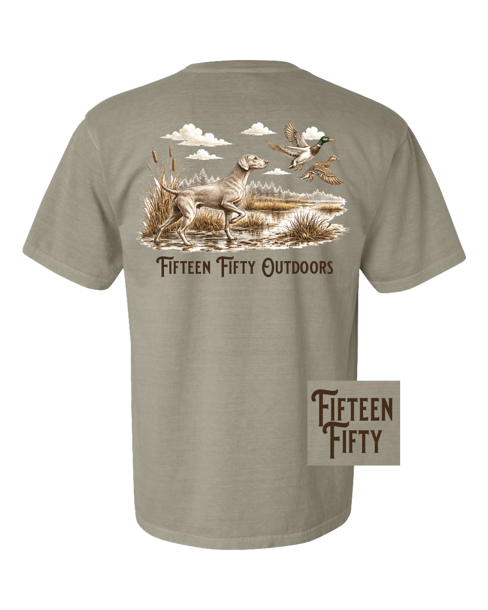 Weimaraner Heritage Pocket Tee