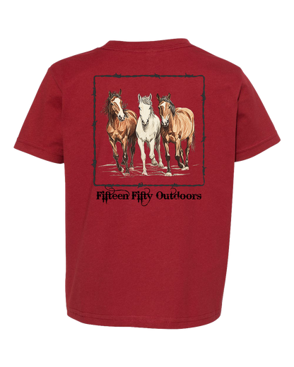 Wild Horses Toddler Tee