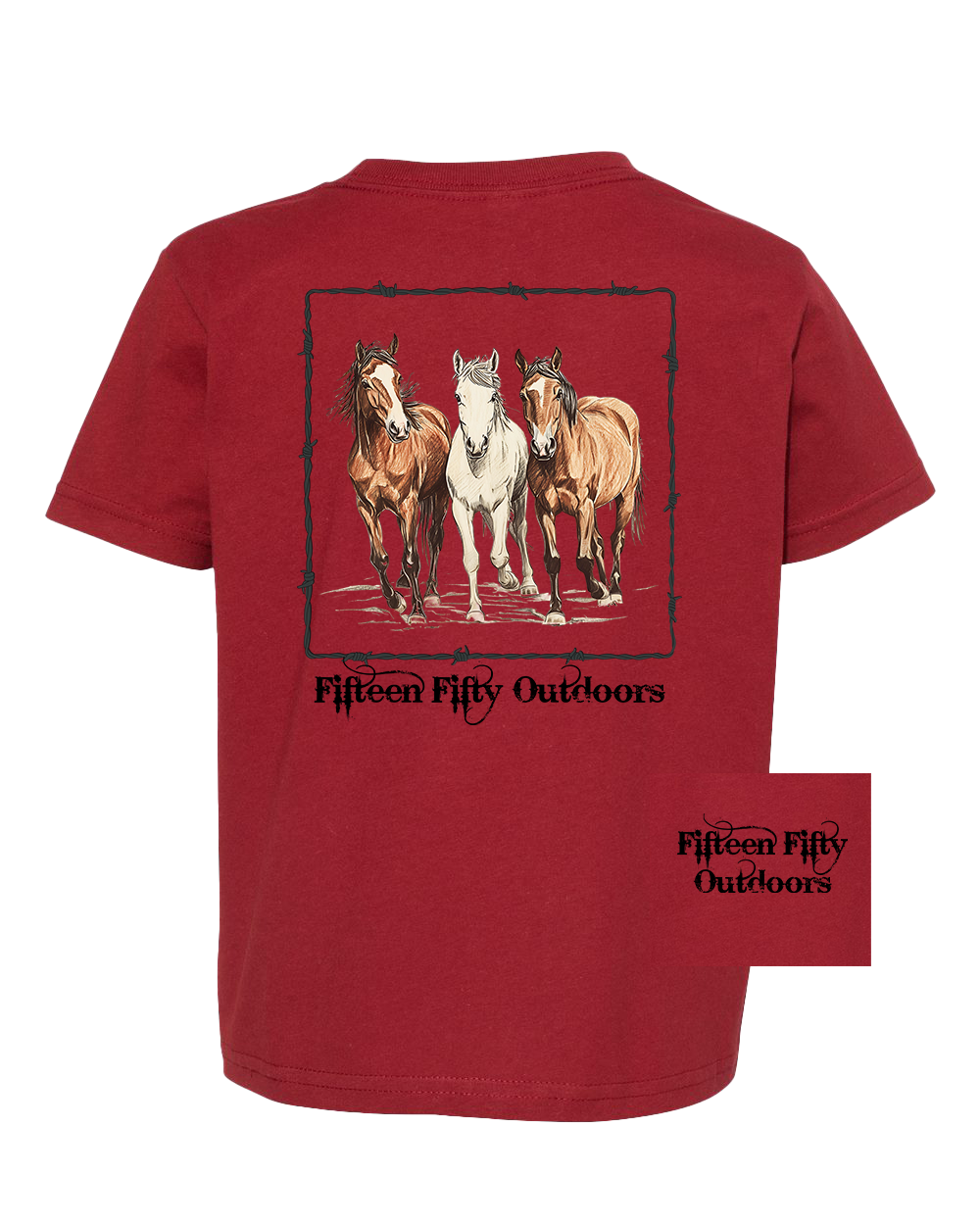 Wild Horses Toddler Tee