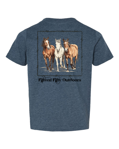 Wild Horses Toddler Tee