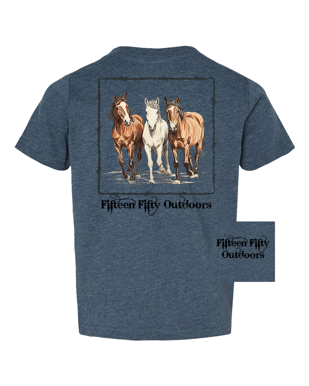 Wild Horses Toddler Tee