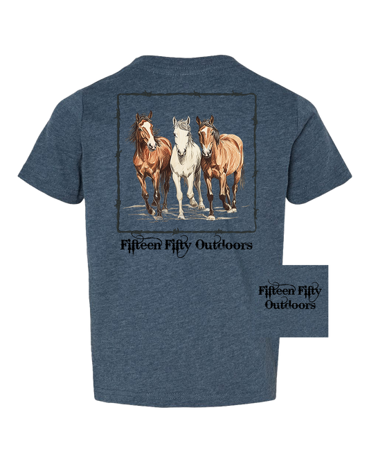Wild Horses Toddler Tee